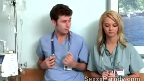 Beautiful horny nurses get pumped in naughty parody